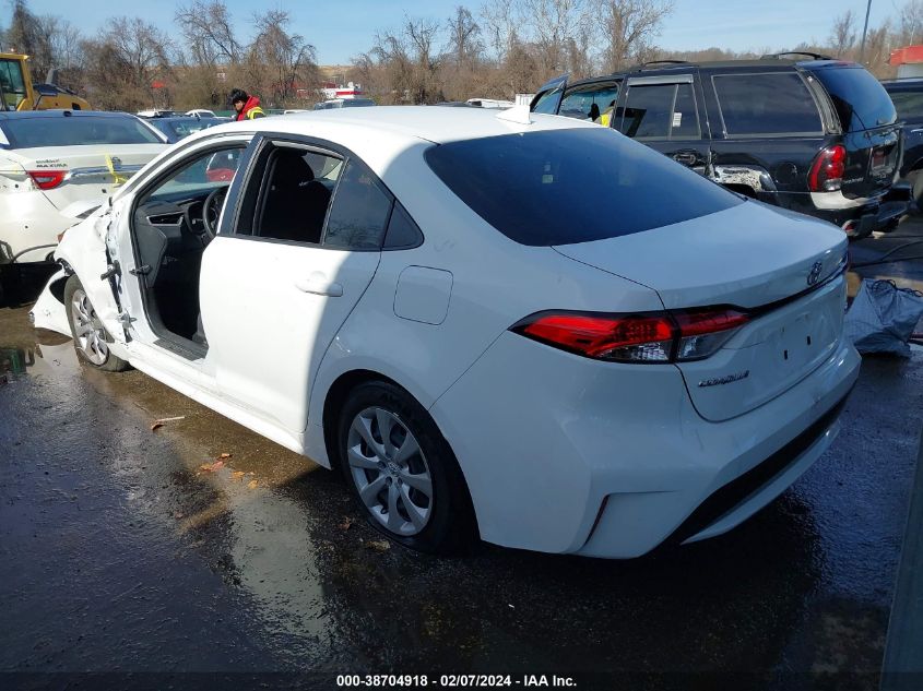 2022 TOYOTA COROLLA VIN: JTDEPMAE2N3029850