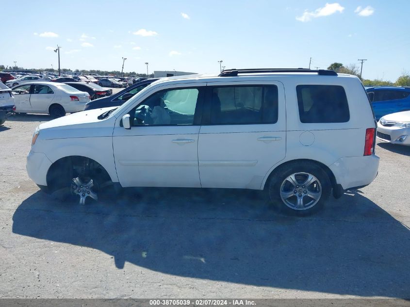 2015 Honda Pilot Exl VIN: 5FNYF3H56FB031699 Lot: 38705039