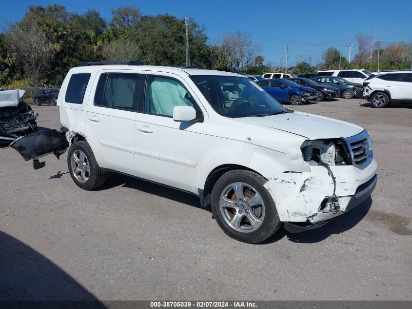 2015 Honda Pilot Exl VIN: 5FNYF3H56FB031699 Lot: 38705039