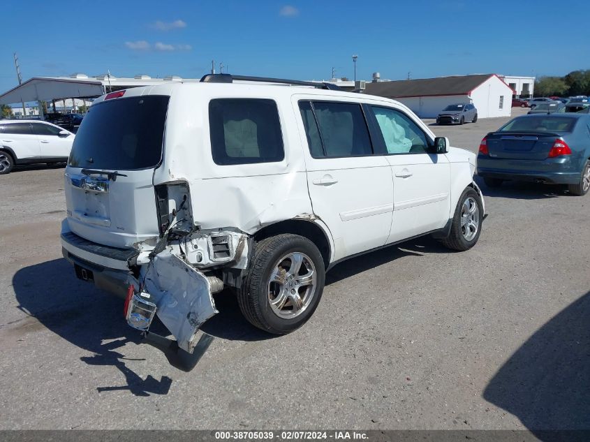 2015 Honda Pilot Exl VIN: 5FNYF3H56FB031699 Lot: 38705039