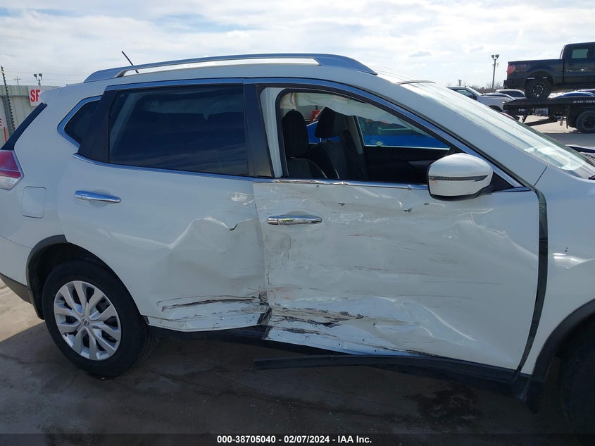 2016 NISSAN ROGUE S/SL/SV - KNMAT2MT4GP637650