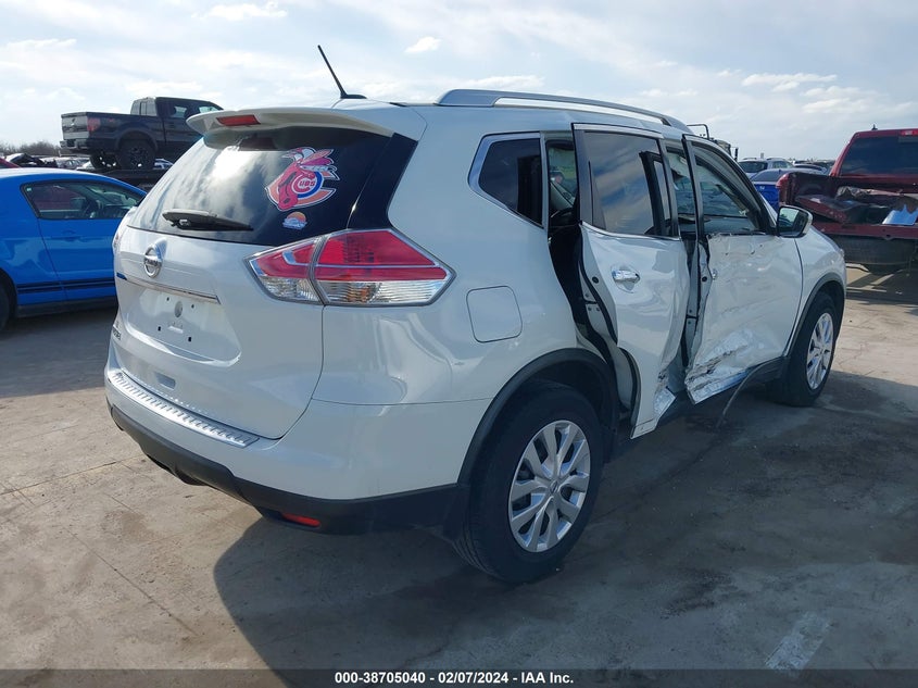 2016 NISSAN ROGUE S/SL/SV - KNMAT2MT4GP637650