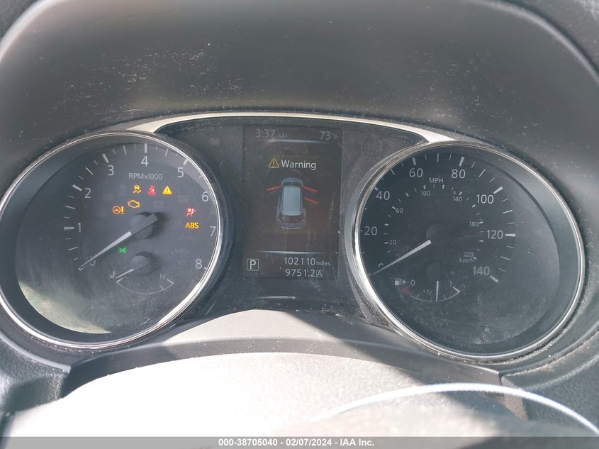 2016 NISSAN ROGUE S/SL/SV - KNMAT2MT4GP637650