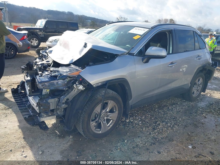 VIN 2T3P1RFV7NC286355 2022 TOYOTA RAV4 XLE/XLE PREMIUM