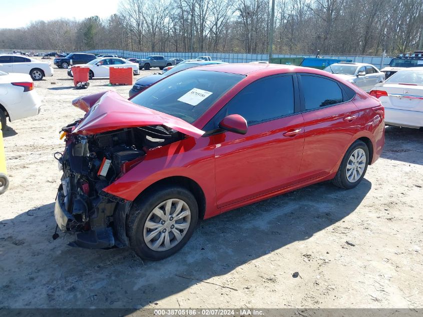 2021 Hyundai Accent Se VIN: 3KPC24A69ME138389 Lot: 38705186