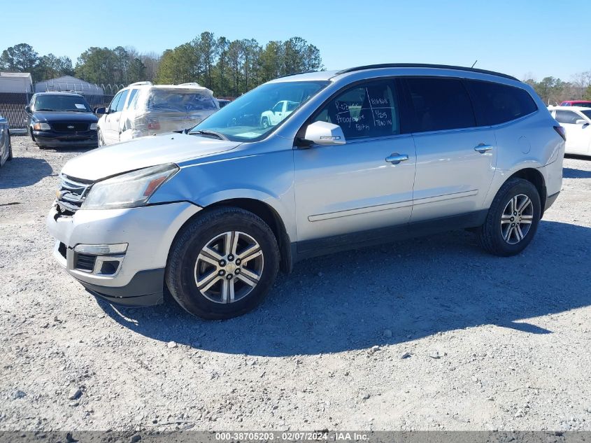 2015 CHEVROLET TRAVERSE 2LT - 1GNKRHKD2FJ125198