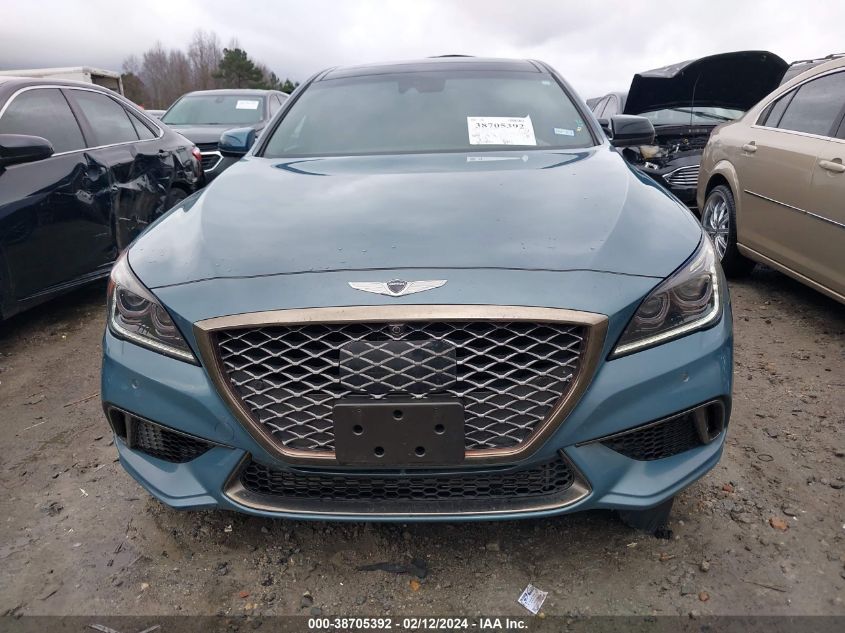 2018 Genesis G80 3.3T Sport VIN: KMHGN4JB5JU248614 Lot: 38705392