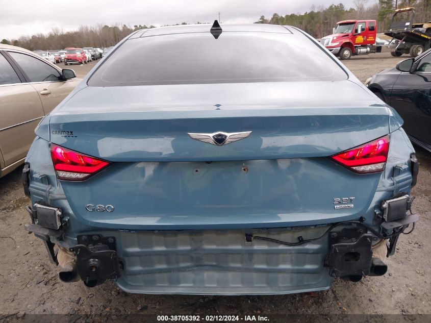 2018 Genesis G80 3.3T Sport VIN: KMHGN4JB5JU248614 Lot: 38705392