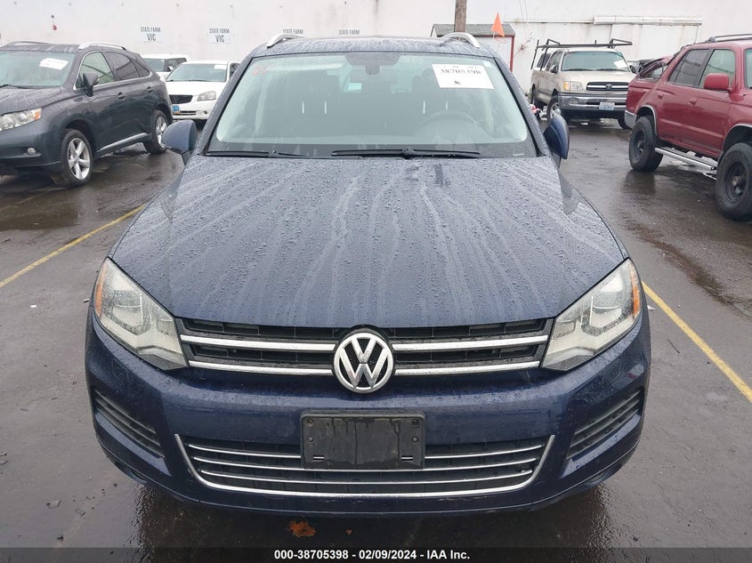 2013 VOLKSWAGEN TOUAREG VR6 SPORT - WVGEF9BP0DD002702