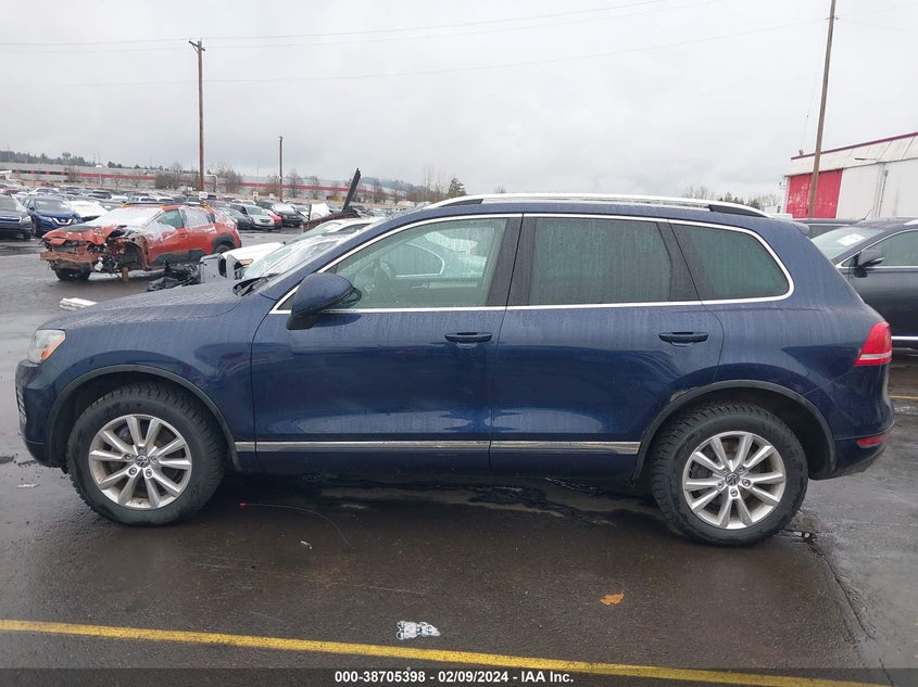 2013 VOLKSWAGEN TOUAREG VR6 SPORT - WVGEF9BP0DD002702