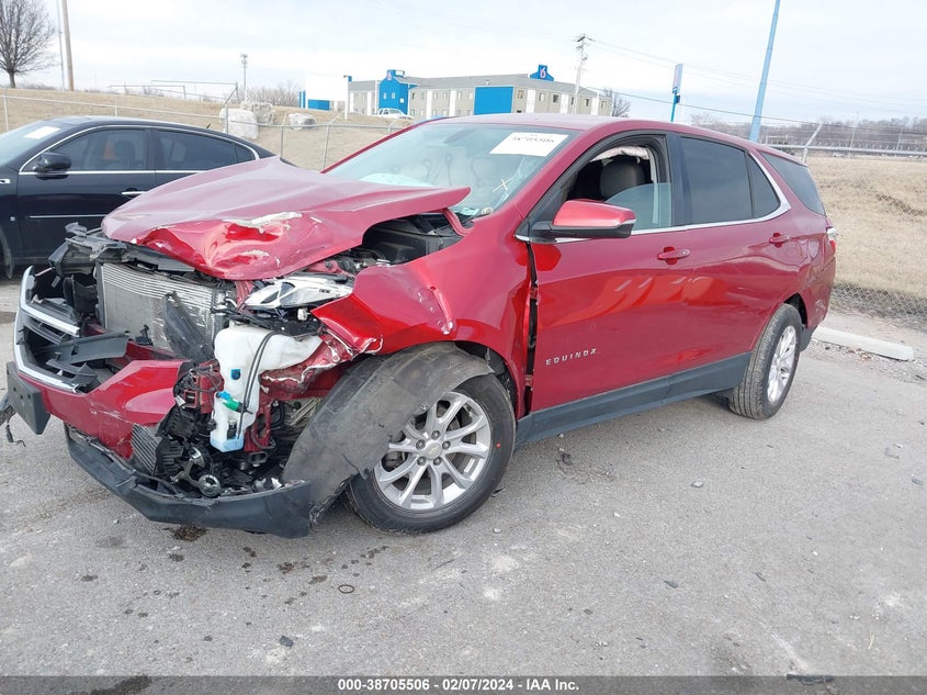 VIN 3GNAXJEV2JS614866 2018 CHEVROLET EQUINOX LT