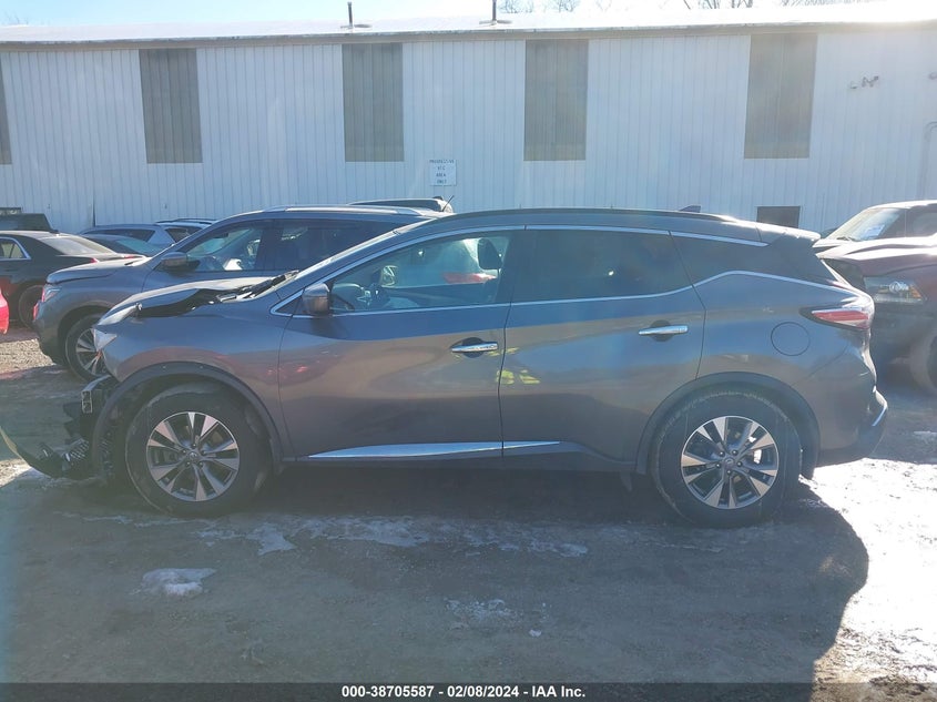 VIN 5N1AZ2MH2HN201009 2017 NISSAN MURANO S/SL/SV/PLATINUM