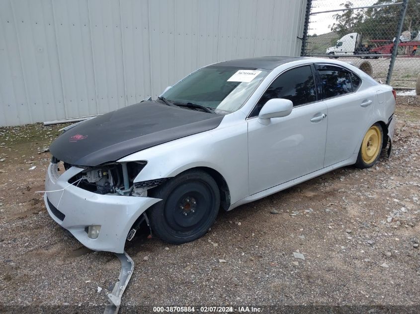 2006 Lexus Is 250 VIN: JTHBK262165023370 Lot: 38705884