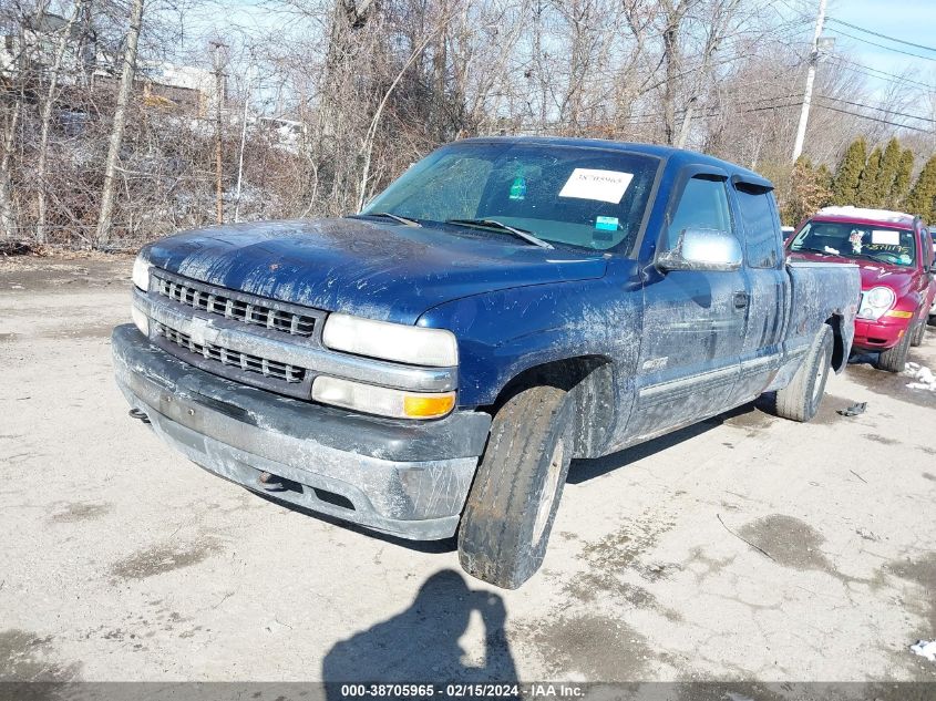 2001 Chevrolet Silverado 1500 Ls VIN: 2GCEK19T611152194 Lot: 38705965