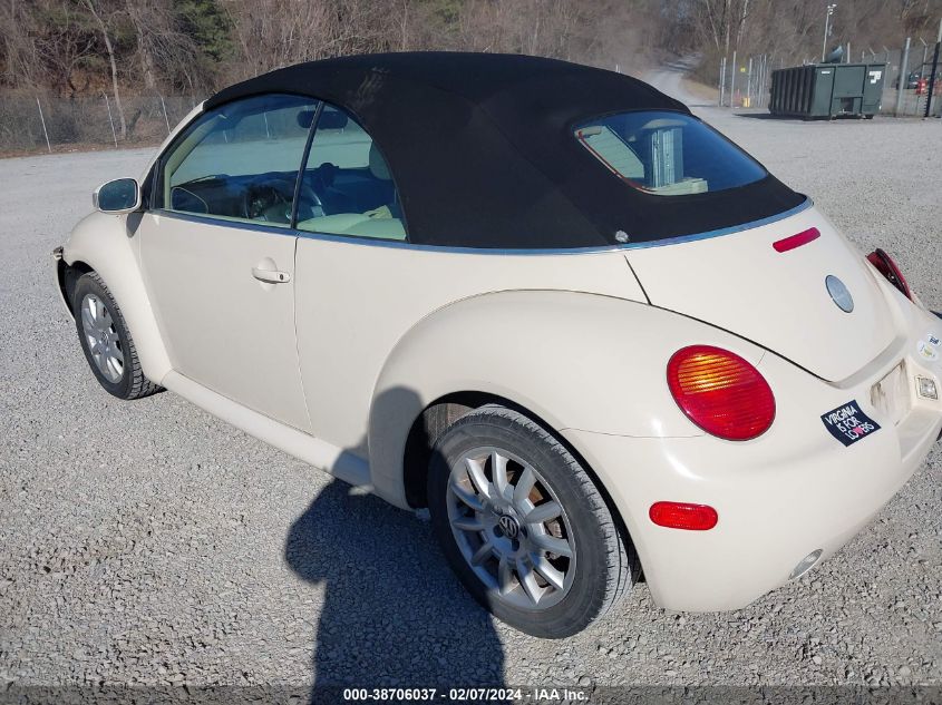 3VWCM31Y25M365725 2005 Volkswagen New Beetle Gls