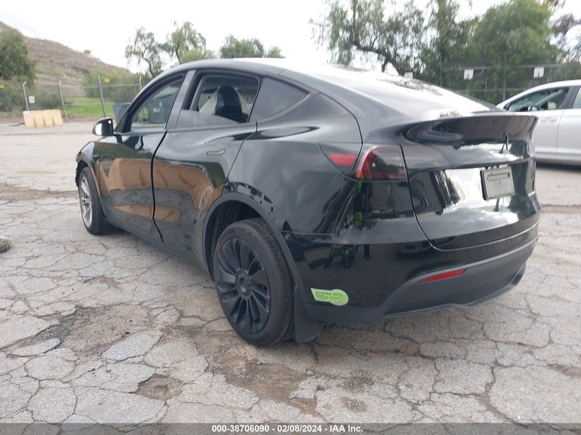 2023 TESLA MODEL Y U   U(VIN: 7SAYGDEE7PA105365