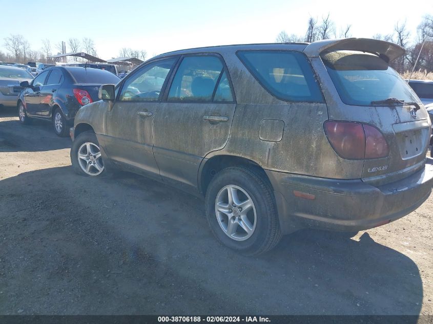 2000 Lexus Rx 300 VIN: JT6HF10U0Y0138442 Lot: 38706188