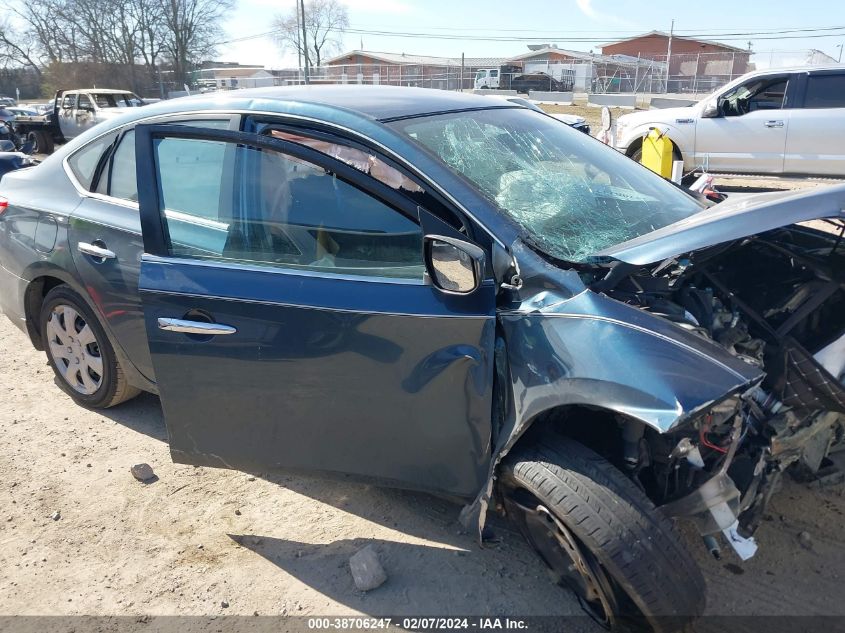 2015 Nissan Sentra Sv VIN: 3N1AB7AP0FL674926 Lot: 38706247