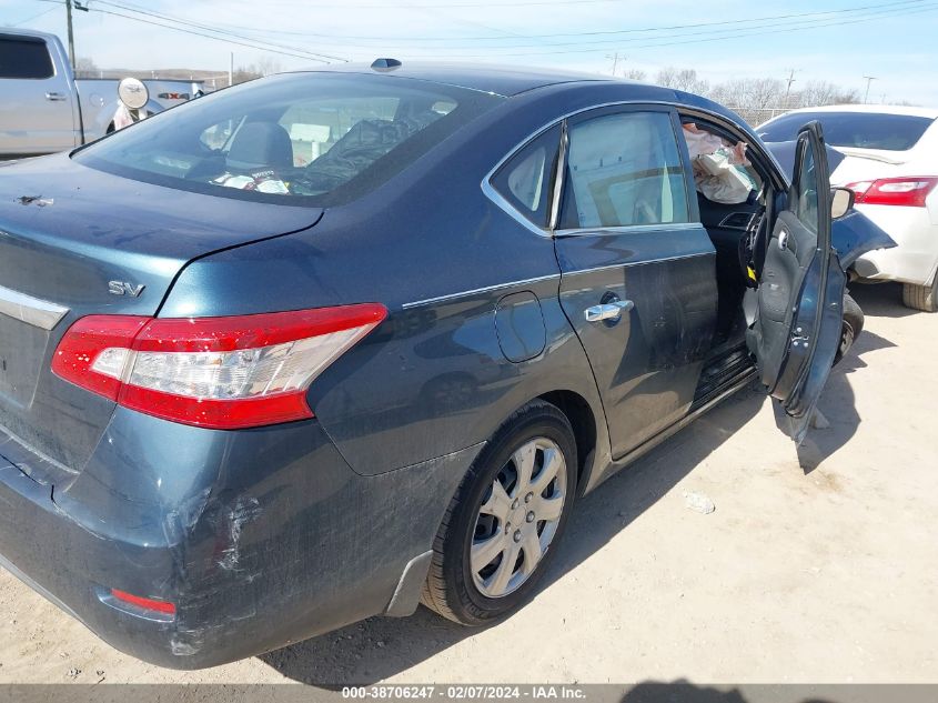 2015 Nissan Sentra Sv VIN: 3N1AB7AP0FL674926 Lot: 38706247