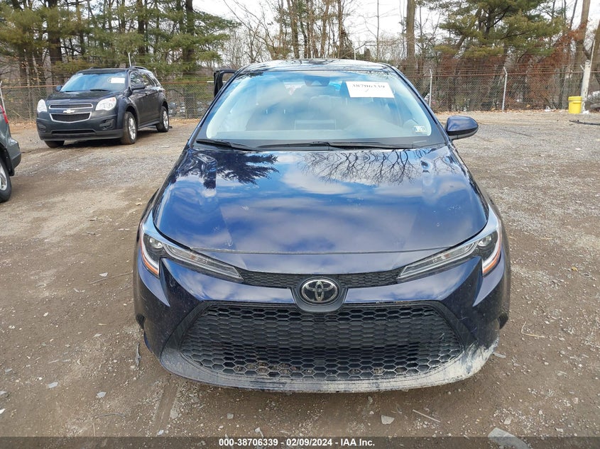VIN JTDEPRAE3LJ094163 2020 TOYOTA COROLLA LE