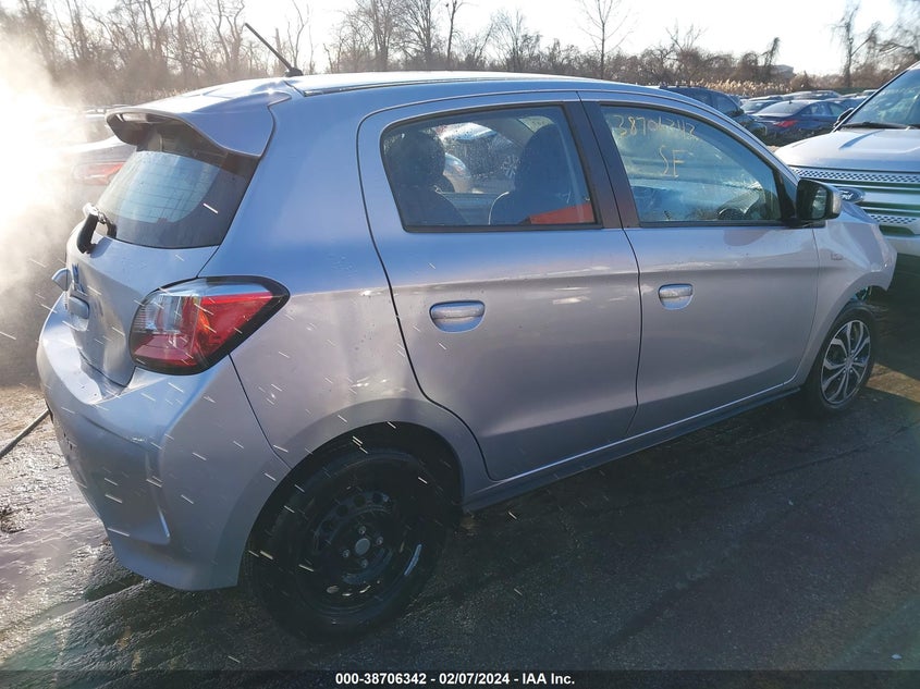 2021 MITSUBISHI MIRAGE CARBONITE EDITION/ES/LE - ML32AUHJ1MH011514