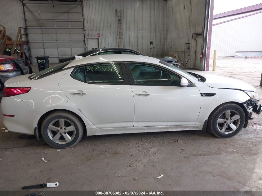 2014 Kia Optima Lx VIN: KNAGM4A79E5508397 Lot: 39931110