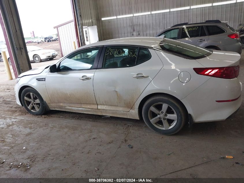 2014 Kia Optima Lx VIN: KNAGM4A79E5508397 Lot: 39931110