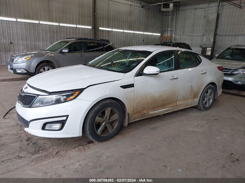 2014 Kia Optima Lx VIN: KNAGM4A79E5508397 Lot: 39931110