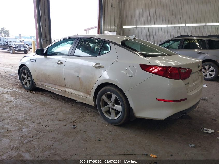2014 Kia Optima Lx VIN: KNAGM4A79E5508397 Lot: 39931110
