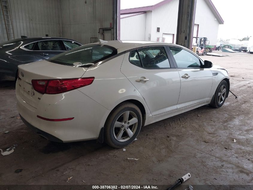 2014 Kia Optima Lx VIN: KNAGM4A79E5508397 Lot: 39931110