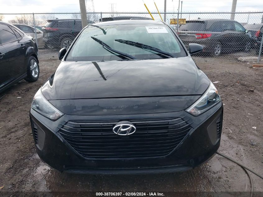 KMHC65LC5KU171090 2019 Hyundai Ioniq Hybrid Blue