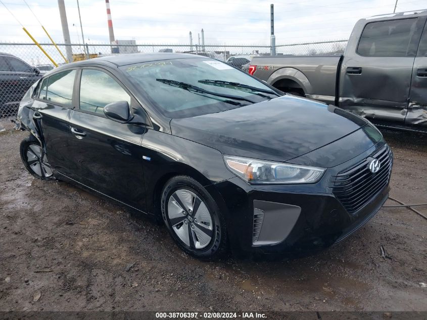 KMHC65LC5KU171090 2019 Hyundai Ioniq Hybrid Blue