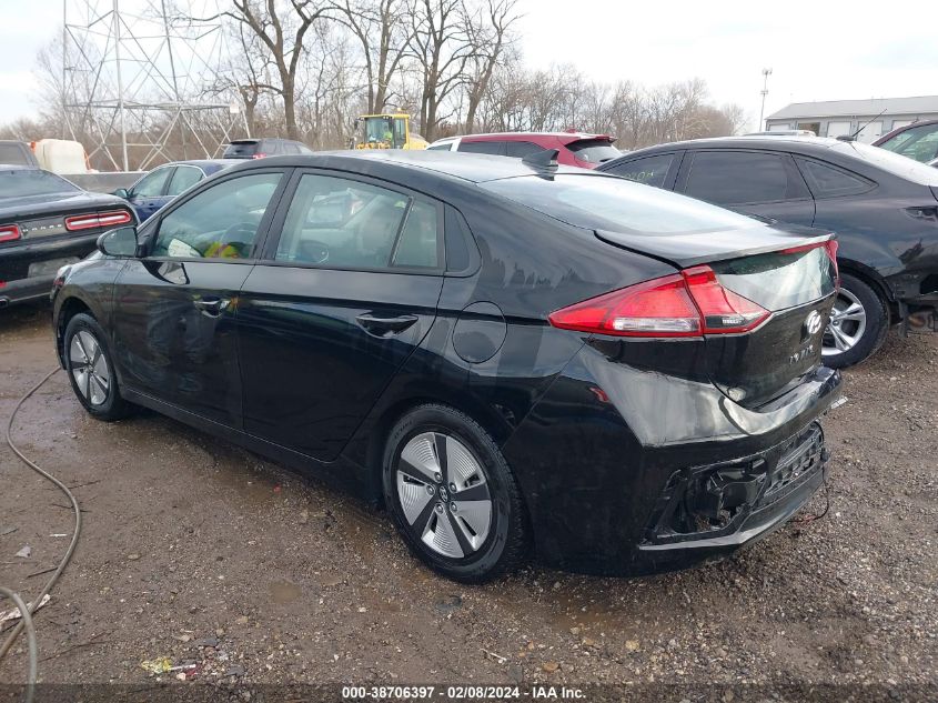 2019 Hyundai Ioniq Hybrid Blue VIN: KMHC65LC5KU171090 Lot: 38706397