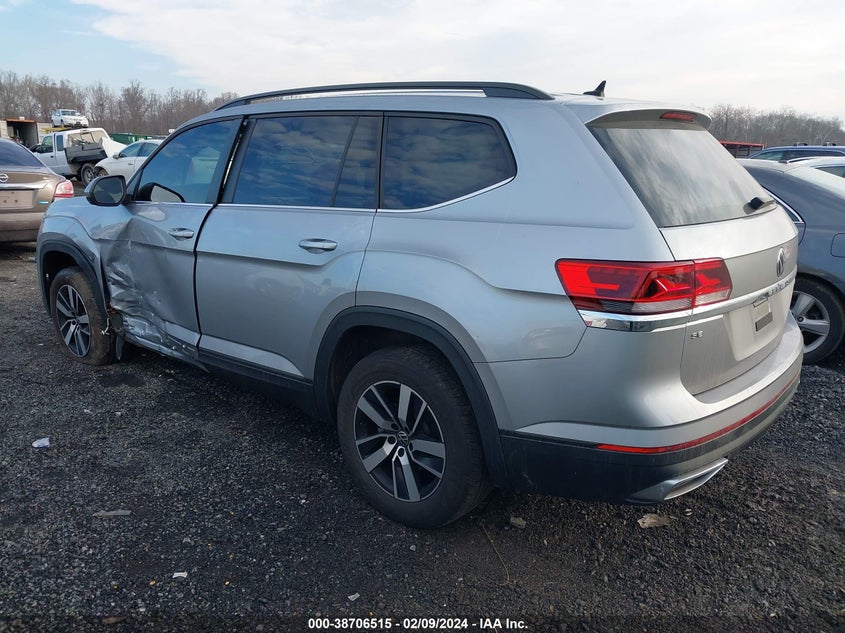 2022 VOLKSWAGEN ATLAS 2.0L I4   N(VIN: 1V2LP2CA9NC536894