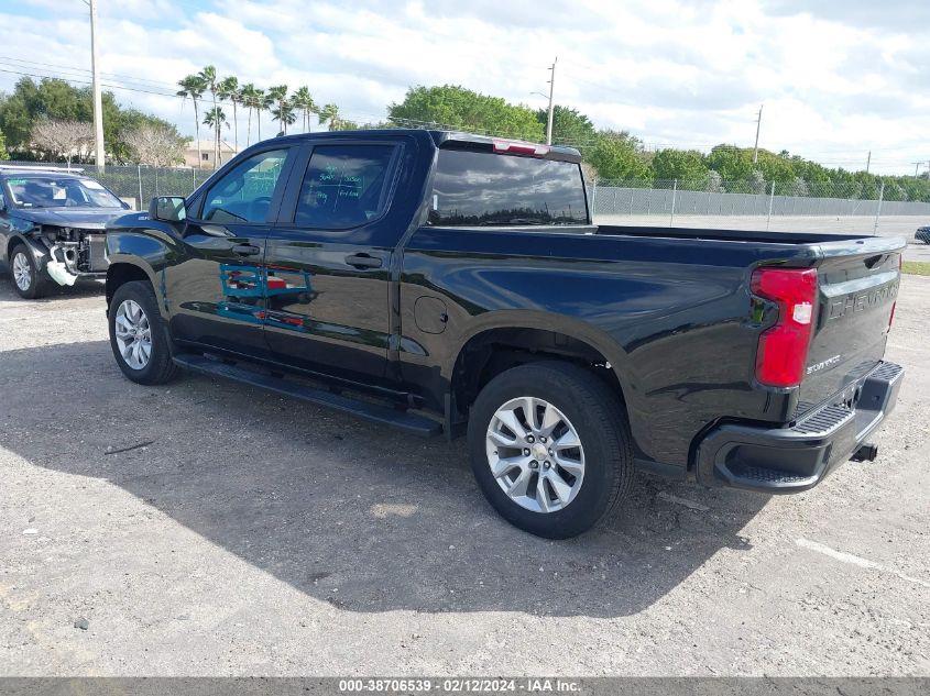 VIN 3GCPWBEK1MG394807 2021 CHEVROLET SILVERADO 1500 no.3