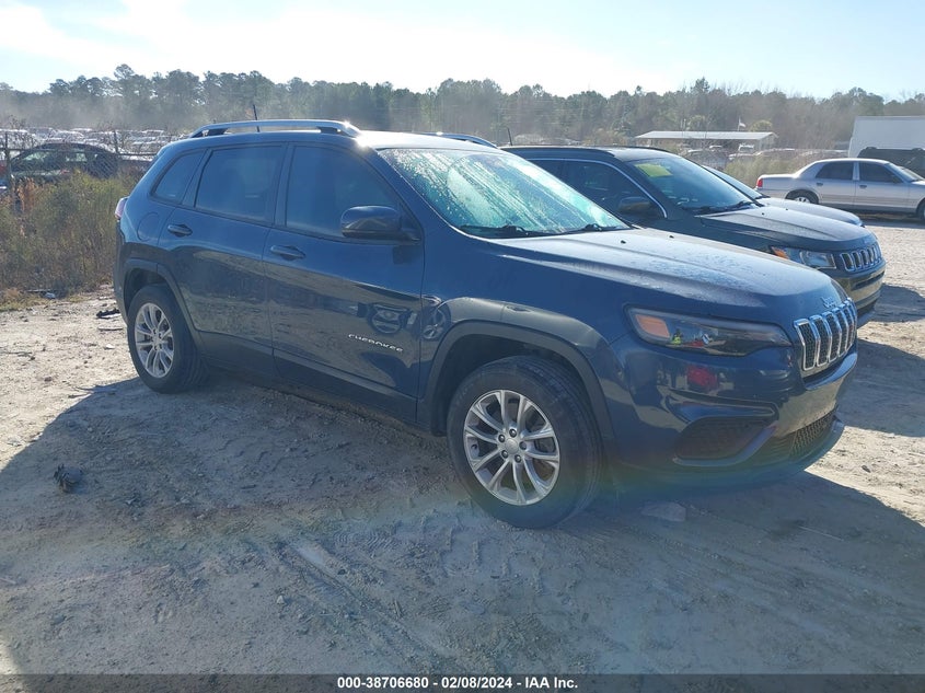 2021 Jeep Cherokee Latitude Fwd VIN: 1C4PJLCB0MD140848 Lot: 38706680