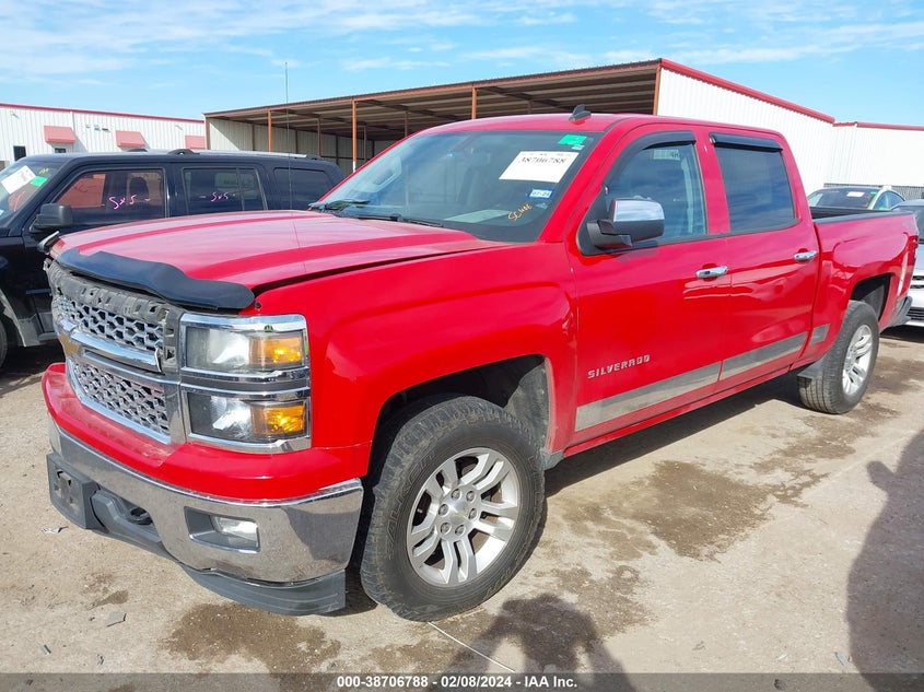2014 CHEVROLET SILVERADO 1500 1LT - 3GCUKREH7EG197668