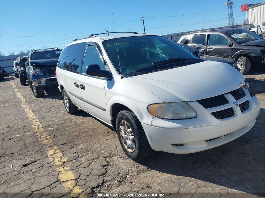 2004 Dodge Grand Caravan Se VIN: 1D4GP24R44B598962 Lot: 38706921