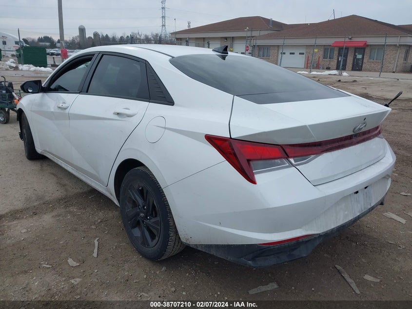 VIN 5NPLS4AGXMH011901 2021 HYUNDAI ELANTRA SEL