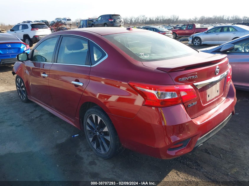 VIN 3N1CB7AP7HY331013 2017 NISSAN SENTRA SR TURBO