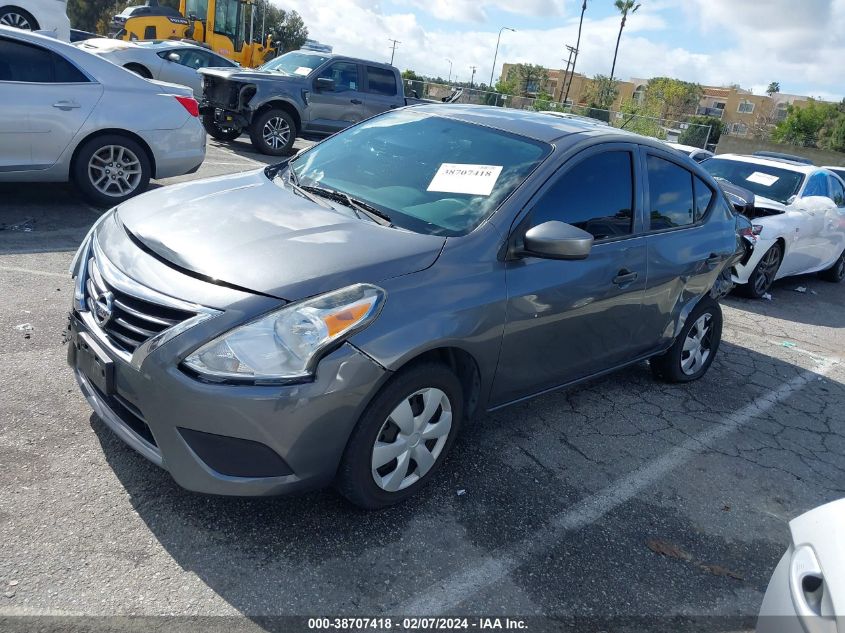 2016 Nissan Versa 1.6 S+ VIN: 3N1CN7AP4GL882826 Lot: 38707418