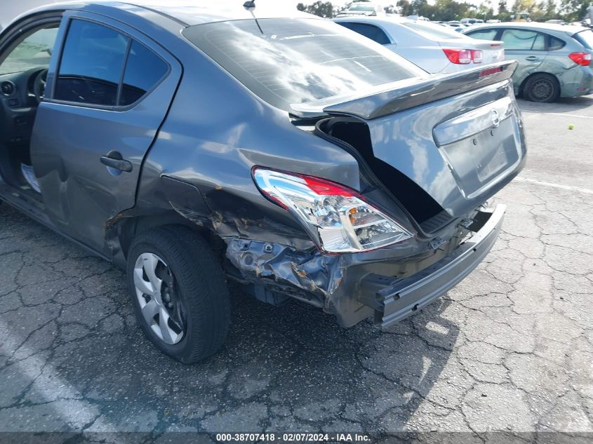 2016 Nissan Versa 1.6 S+ VIN: 3N1CN7AP4GL882826 Lot: 38707418