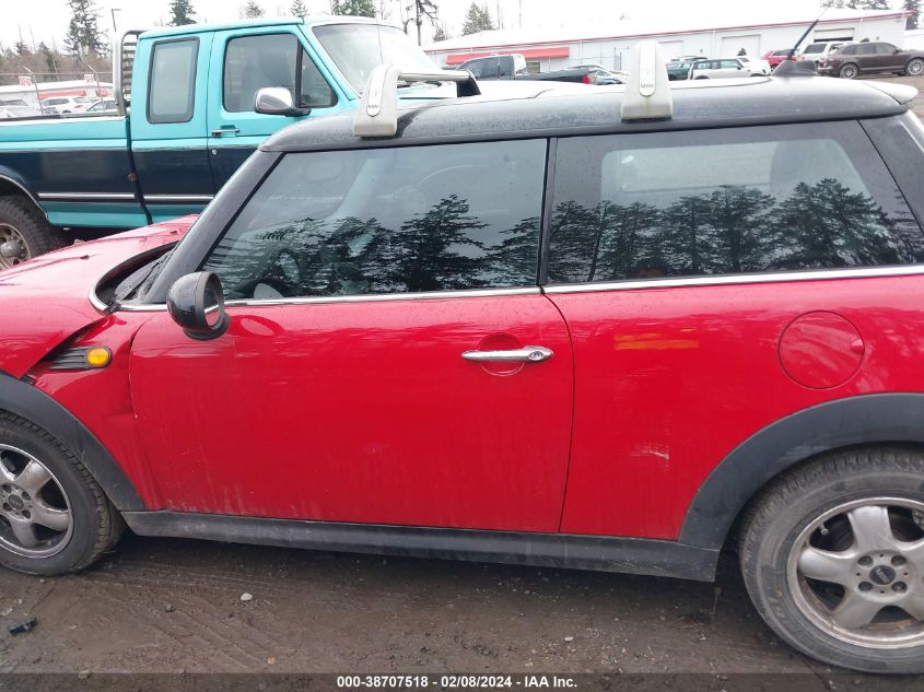 2008 Mini Cooper VIN: WMWMF33528TU63872 Lot: 38707518