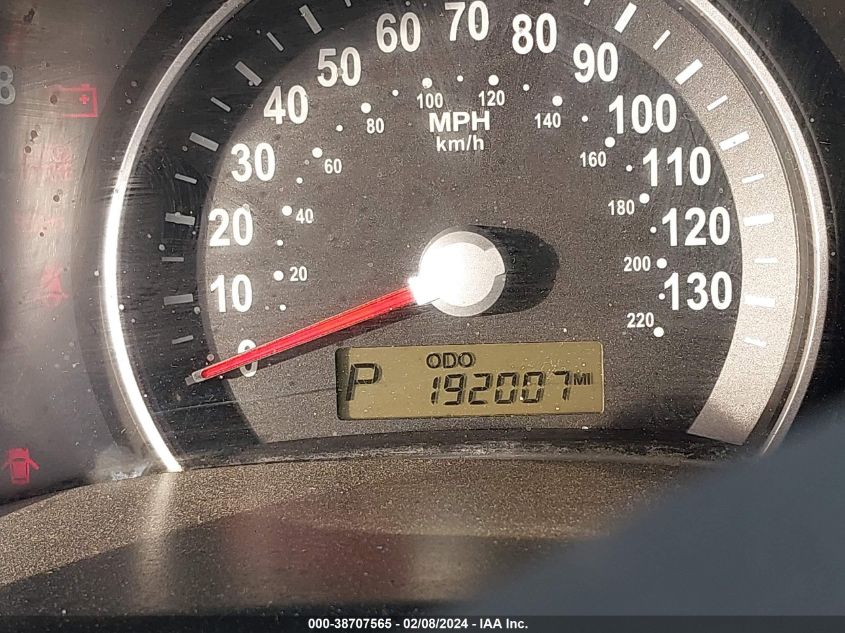 2010 Kia Sedona Lx VIN: KNDNGAC35A6349860 Lot: 38707565