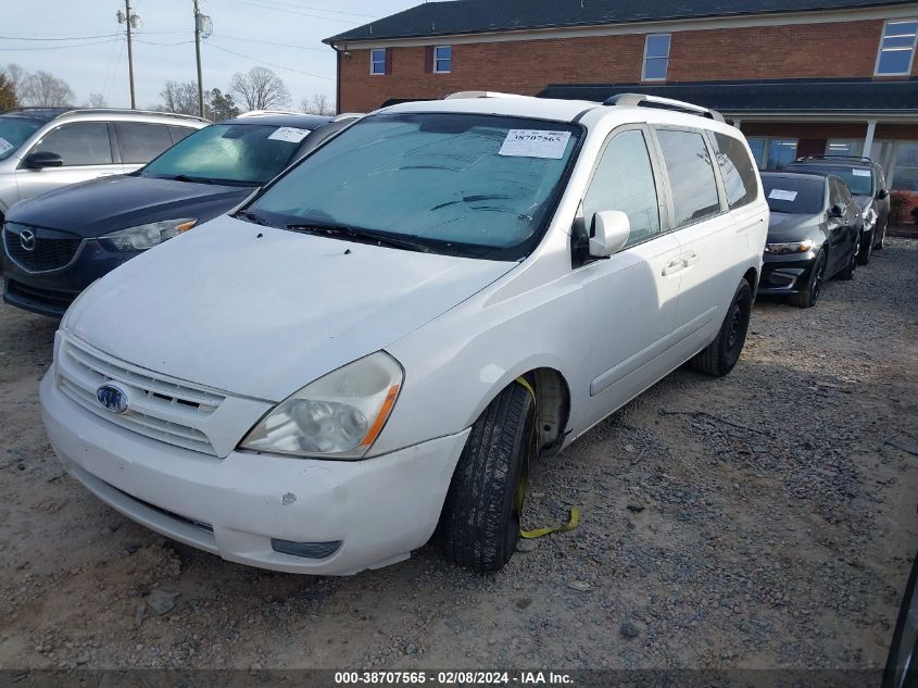 2010 Kia Sedona Lx VIN: KNDNGAC35A6349860 Lot: 38707565