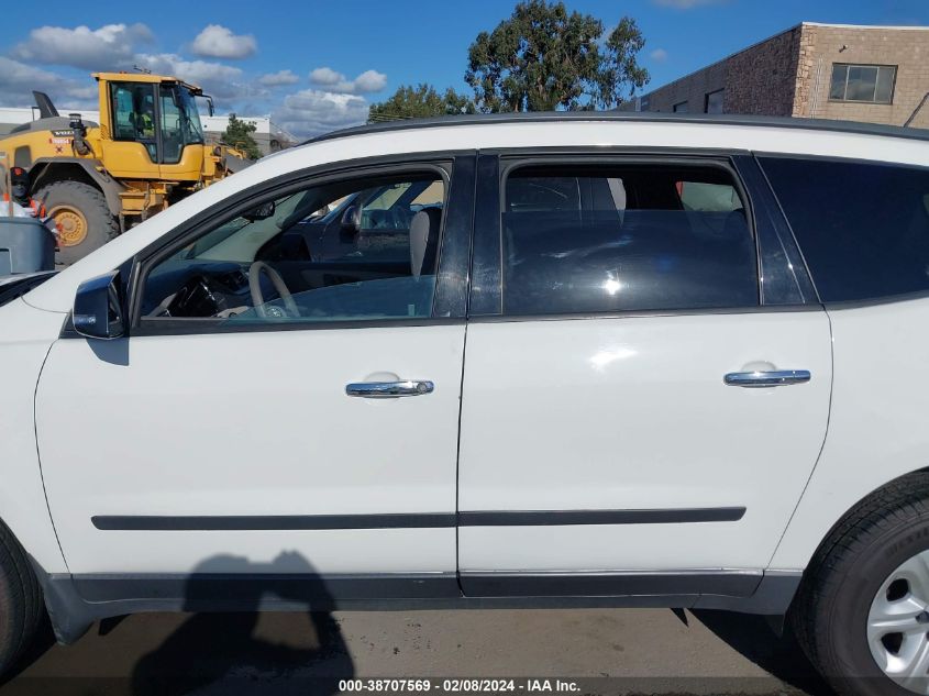 2013 Chevrolet Traverse Ls VIN: 1GNKRFED4DJ251947 Lot: 38707569