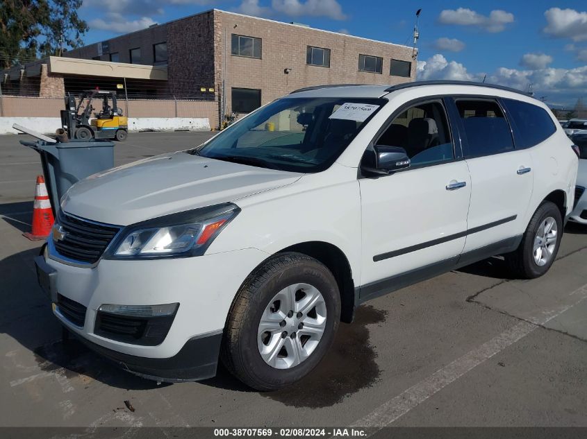 2013 Chevrolet Traverse Ls VIN: 1GNKRFED4DJ251947 Lot: 38707569