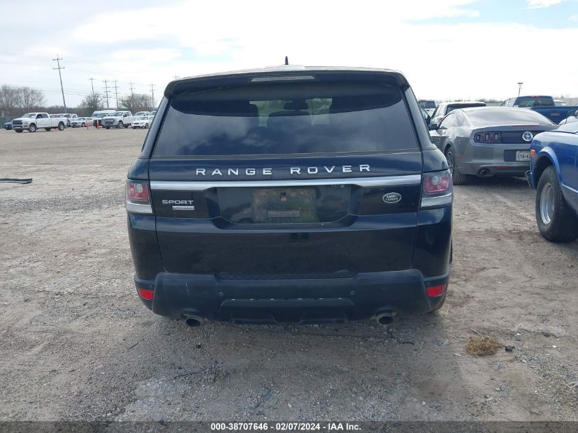 2016 Land Rover Range Rover Sport 5.0L V8 Supercharged/5.0L V8 Supercharged Dynamic VIN: SALWR2EFXGA576412 Lot: 38707646