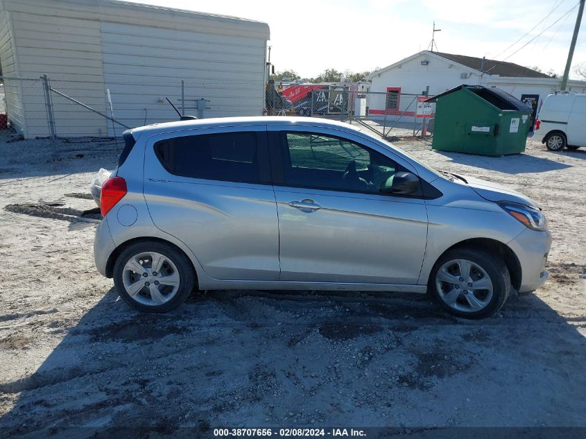 2022 Chevrolet Spark Fwd Ls Manual VIN: KL8CA6SA0NC019102 Lot: 38707656