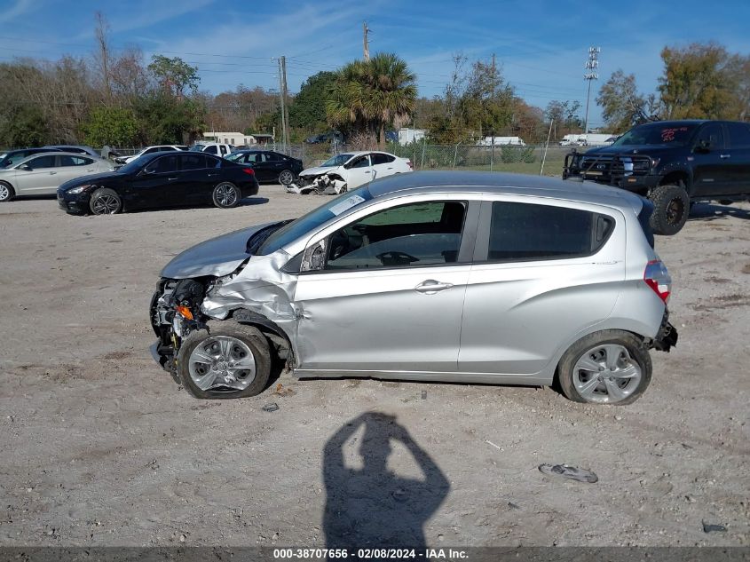 2022 Chevrolet Spark Fwd Ls Manual VIN: KL8CA6SA0NC019102 Lot: 38707656